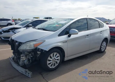 2013 Toyota Prius Plug-In из США, поврежденный, VIN JTDKN3DP7D3044634